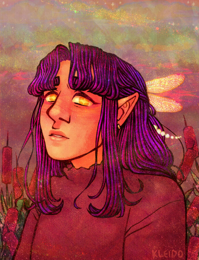 portrait of a swamp witch, 2022